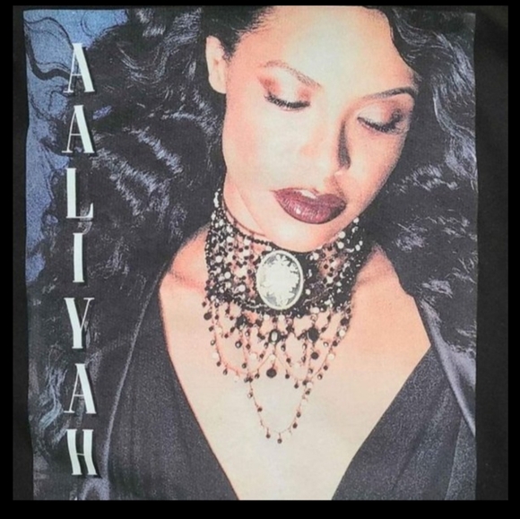 Brand NEW AALIYAH Black Hoodie - Picture 4 of 4